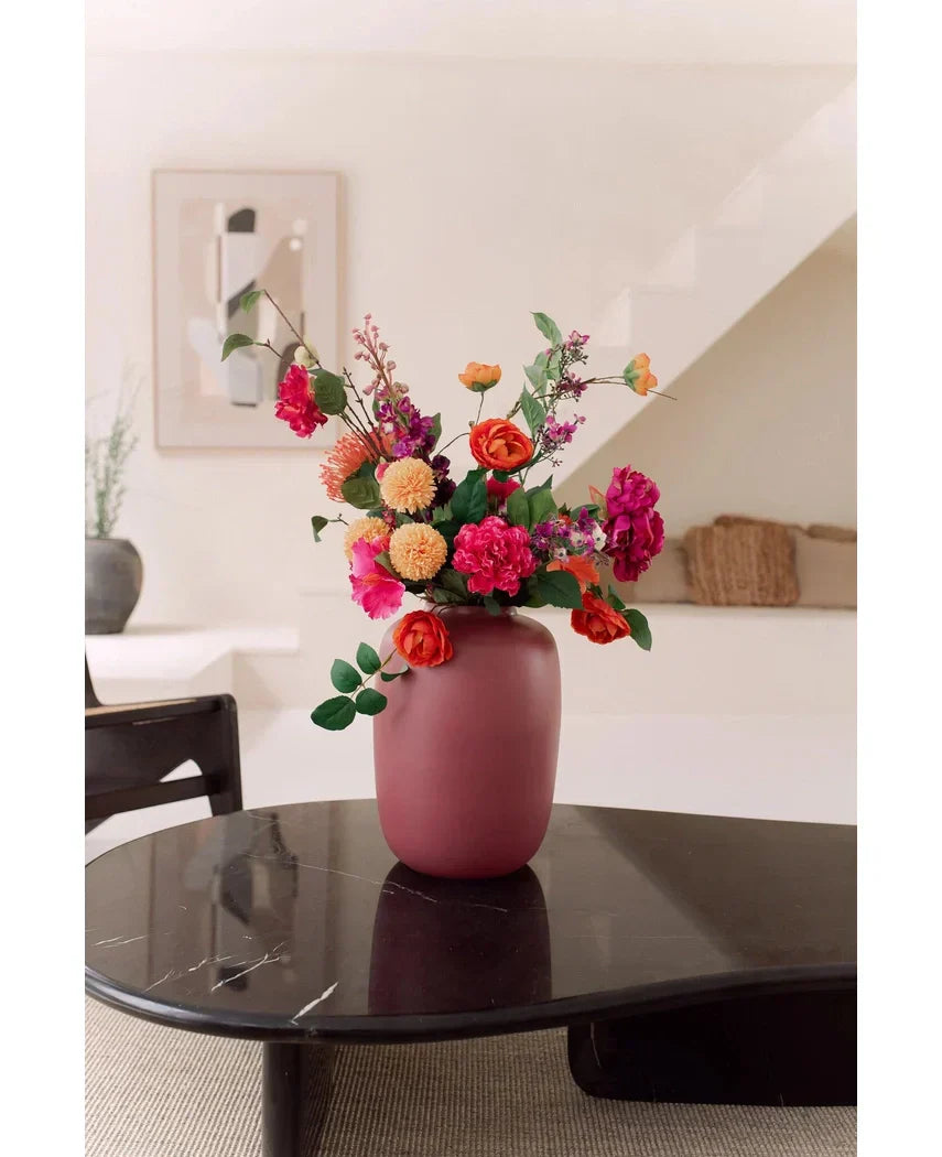 Wazon arktyczny matowy różowy